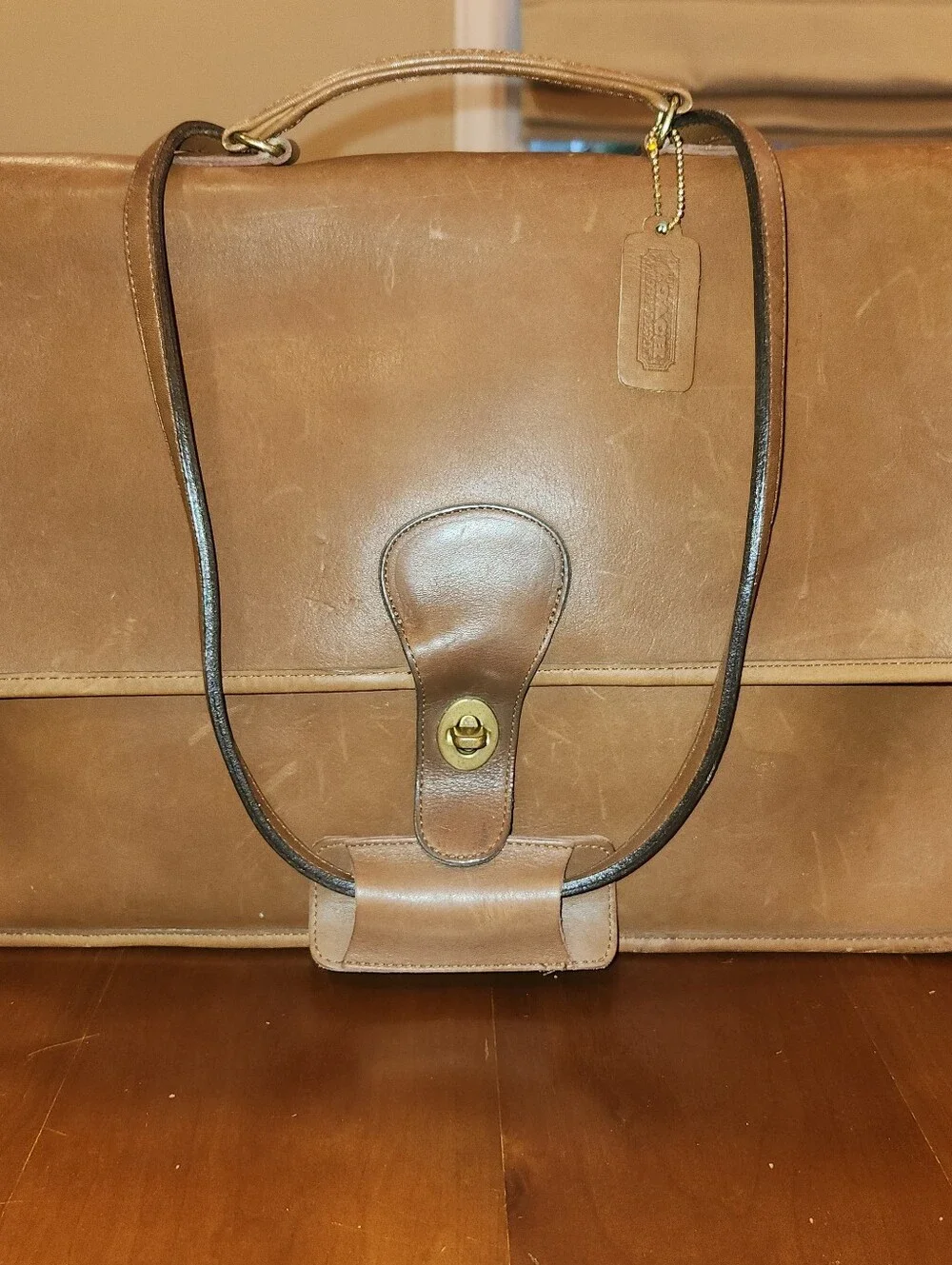Vintage COACH Envelope Portfolio Briefcase/Shoulder Bag Style #2616